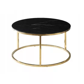    Сигнална пейка, ПЕЙКИ, кръгла, 80 х 80 х 45 см, златисто