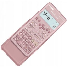    МОДЕН НАУЧЕН КАЛКУЛАТОР CASIO FX-82ES PLUS-2PK РОЗОВ ОРИГИНАЛЕН КОМПЛЕКТ