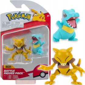    Колекционерска бойна фигурка Pokemon Abra Totodile 0138