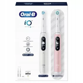    Комплект четки за зъби Oral-B iO6 DuoPack White/Pink