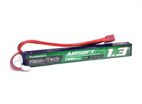  БАТЕРИЯ LI-PO батерия 7.4V 2S 1300mAh 25C/50C TURNIGY NANO-TECH ASG