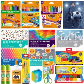    МЕГА КОМПЛЕКТ ДЕТСКА ГРАДИНА ЗА МОМЧЕ, BIC, XXL 74 ЕЛЕМЕНТА