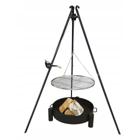    Tripod Grill Garden сгъваема решетъчна макара от неръждаема стомана