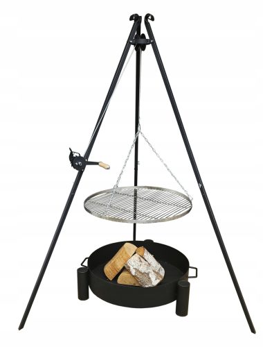  Tripod Grill Garden сгъваема решетъчна макара от неръждаема стомана