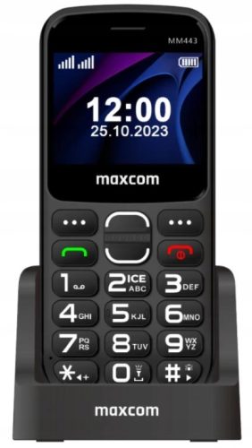  Мобилен телефон Maxcom Smart 48 MB / 128 MB 4G (LTE) черен