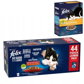   Felix мокра храна микс от вкусове 4,1 кг