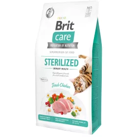    Brit chicken суха котешка храна за стерилизирани котки, 7 кг