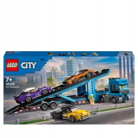    LEGO City 60408 - Камион за превоз на спортни автомобили City 60408