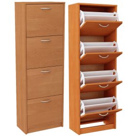    Шкаф за обувки Matkam 50 х 152 х 28 см елша