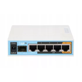    Точка за достъп MikroTik HAP AC RB962UIGS-5HACT2HNT 802.11n (Wi-Fi 4)