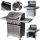  Газов грил SILVER STAR 500 горелки 4+1 12.8 kW SILVER