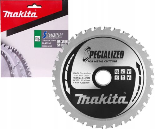  Режещ диск Makita B-47151 150 х 20 мм