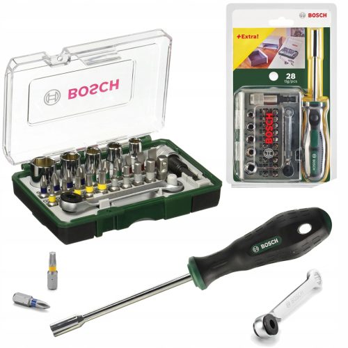  Отвертка с битове Bosch 28 елемента