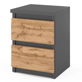    Нощно шкафче Stiv-Meble, дъб вотан, 30x30x40 см