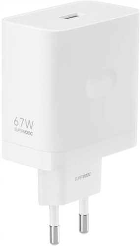  Зарядно за стена REALME SuperVOOC 67W Бяло