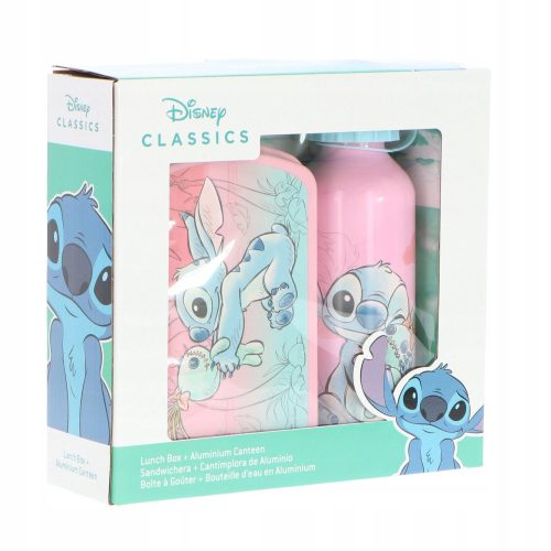  Детска бутилка за вода и обяд Euroswan Lilo and Stitch 500 мл