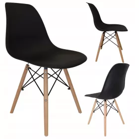  Стол Контраст черен 1 бр.