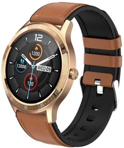  Maxcom FW43 Cobalt 2 Smartwatch Gold 1.28" IP67 Bluetooth 5.1 210mAh