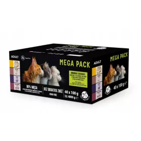    PET REPUBLIC Саше мокра храна за котки микс от вкусове 160 х 100гр.