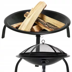    ГРАДИНСКО ОГНИЩЕ С ПОКРИВАЛО за ГРАДИНАТА на ПАРЦЕЛА СТОМАНЕНО СГЪВАЕМО