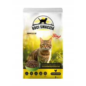    Koci Smaczek Biofeed универсална храна за котки 5 кг с пиле НОВО!