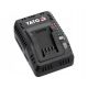  YATO ИНТЕЛИГЕНТНО ЗАРЯДНО 18V (2.4-4.5A) С ОХЛАЖДАЩА СИСТЕМА YT-828500