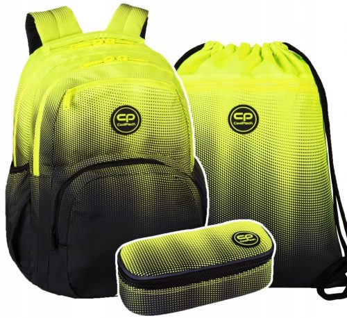  Ученическа раница COOLPACK PICK GRADIENT LEMON + 2 други продукта