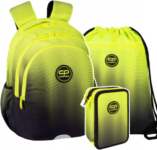  УЧЕНИЧЕСКА РАНИЦА OMBRE GRADIENT LEMON COOLPACK 21L + 2 други продукта