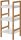 Bathroom Solutions рафт за баня бял 30 x 30 x 72 см