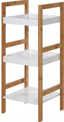  Bathroom Solutions рафт за баня бял 30 x 30 x 72 см