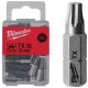  Комплект битове Milwaukee TX20 25 mm 1/4" 25 части