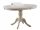  Кръгла разтегателна маса Signal Tables 106 x 106 x 76 см бяла