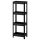  Рафт за баня Ikea черен 23 x 36 x 100 см