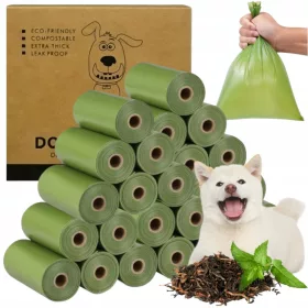    ТОРБИЧКИ за кучешки екскременти Biodegradable Eco Poop bags 480 бр.