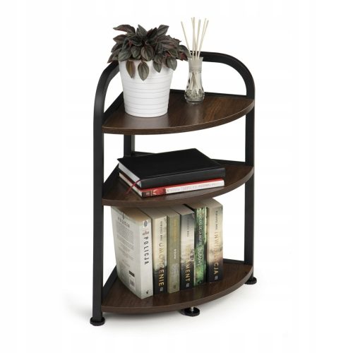  ModernHome рафт LOFT ъглови рафтове 32 cm x 60,5 cm x 32 cm нюанси на кафяво