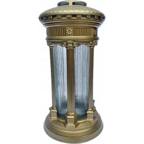   Ексклузивен стабилен фенер "Valetta" със златно покритие - Нова колекция