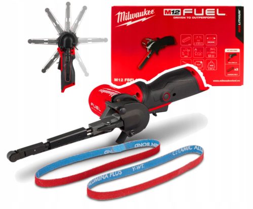  Безжична лентова шлайфмашина Milwaukee 1200 W 12 V