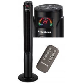    ГОЛЯМ КОЛОНЕН ВЕНТИЛАТОР 120см с ДИСТАНЦИОННО LED дисплей ТЕМПЕРАТУРЕН дисплей