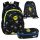  Ученическа раница CoolPack с много отделения, черна, 21 л + 2 други продукта