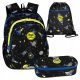  Ученическа раница CoolPack с много отделения, черна, 21 л + 2 други продукта