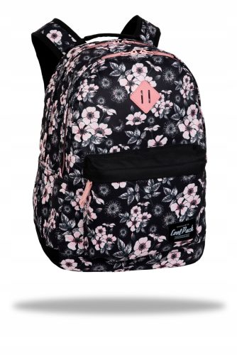  Ученическа раница CoolPack с много отделения, бяла, многоцветна, 20л