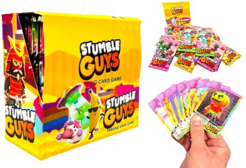  КОЛЕКЦИОНЕРСКИ КАРТИ НА STUMBLE GUYS - ГОЛЯМ КОМПЛЕКТ от 288 карти ПЪЛНА КУТИЯ