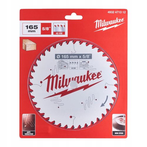  Milwaukee 48404220 диск за рязане на метал 165 x 15,87 mm