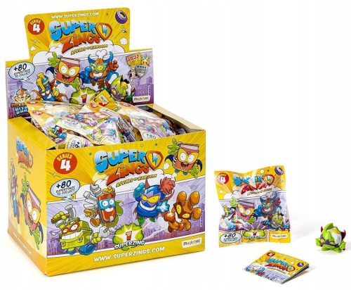  SUPER ZINGS СЕРИЯ 4 ФИГУРКИ САШЕ - 50 БР