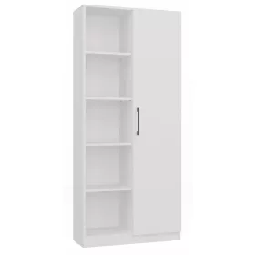    80CM ОФИС ЕТАЖ С 10 РАФТА ВРАТА RD-80 WHITE WHITE