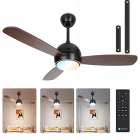    Вентилатор за таван Aigostar Вентилатор за таван черен