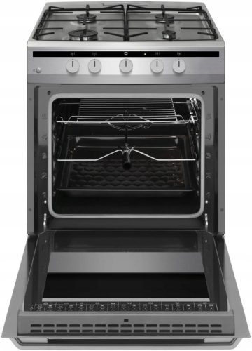  Газова печка Amica 618GGD4.33HZpFQ(Xx) 64л Inox