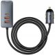 BASEUS БЪРЗО ЗАРЯДНО ЗА КОЛА 4X USB QC 4.0 PD МОЩНО ЗАХРАНВАНЕ 120 W