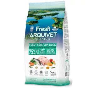    ARQUIVET ПРЯСНА ПОЛУВЛАЖНА ХРАНА БЕЗ ПИЛЕ 75% МЕСО ПАТИЦА И РИБА 1