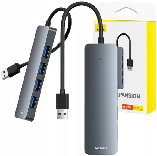  BASEUS HUB USB 4-PORTS HUB ABS USB 3.0 ЗА ЛАПТОП FAST MULTI USB